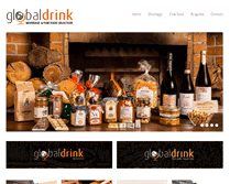 Tablet Screenshot of globaldrink.net